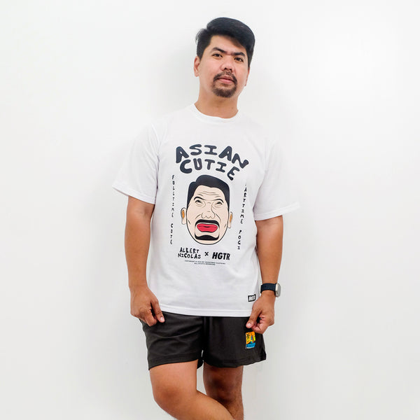 Asian Cutie Filter Face (Albert Nicolas x HGTR Collaboration T-shirt)