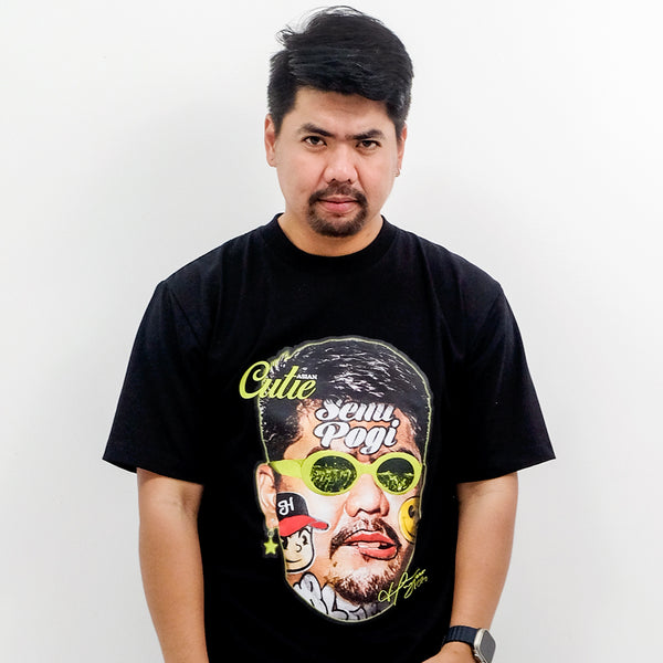 Asian Cutie Graffiti Face (Albert Nicolas x HGTR Collaboration T-shirt)