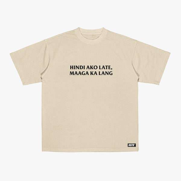 SALE: Late (Minimalist T-shirt)